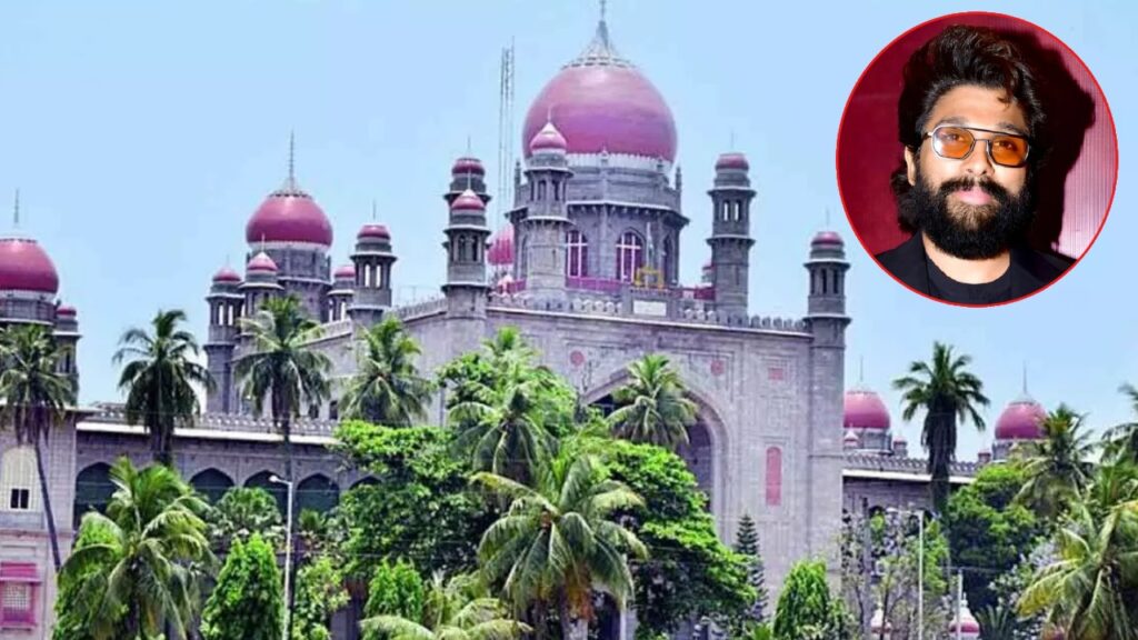 Allu Arjun approached the high court