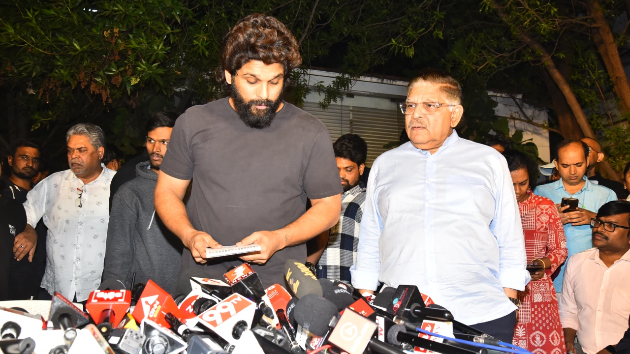 Allu Arjun Press Meet