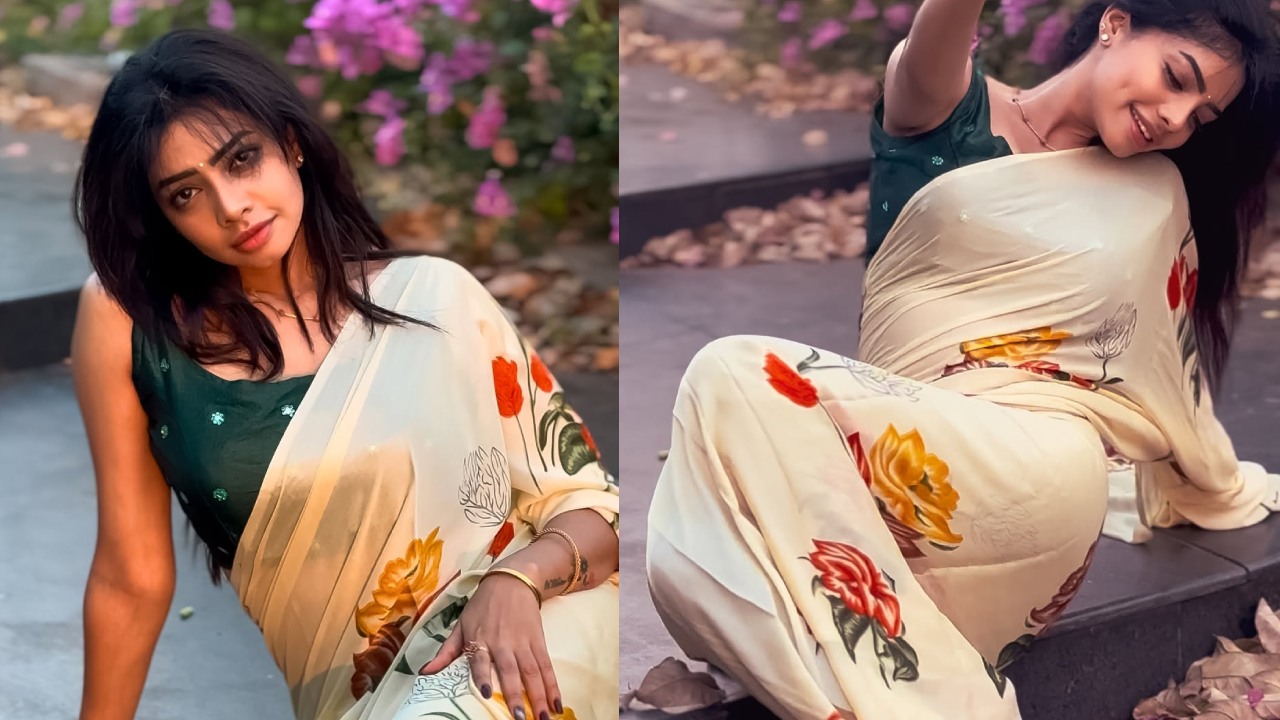 Anala Susmitha : చీరలో సీరియల్ నటి అనాల సుస్మిత హాట్ పోజులు..