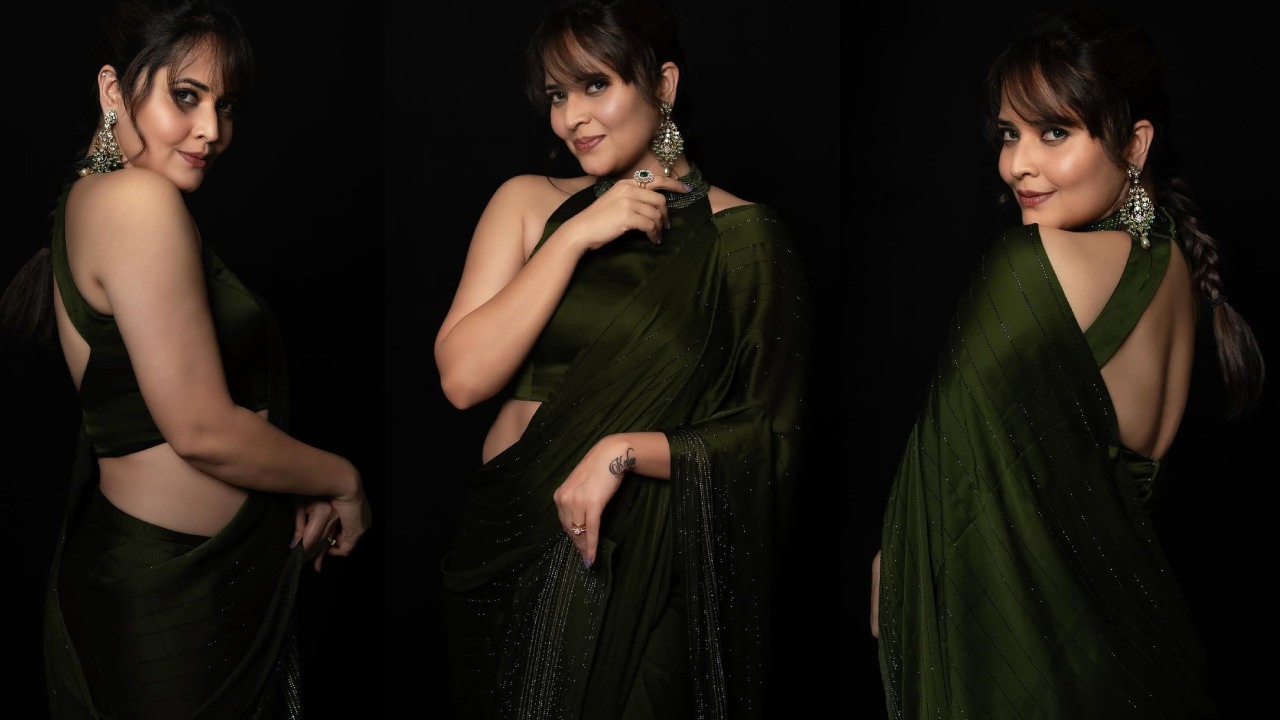 Anasuya Bharadwaj : చీరలో అనసూయ అందాలు.. ఫొటోలు చూడండి..