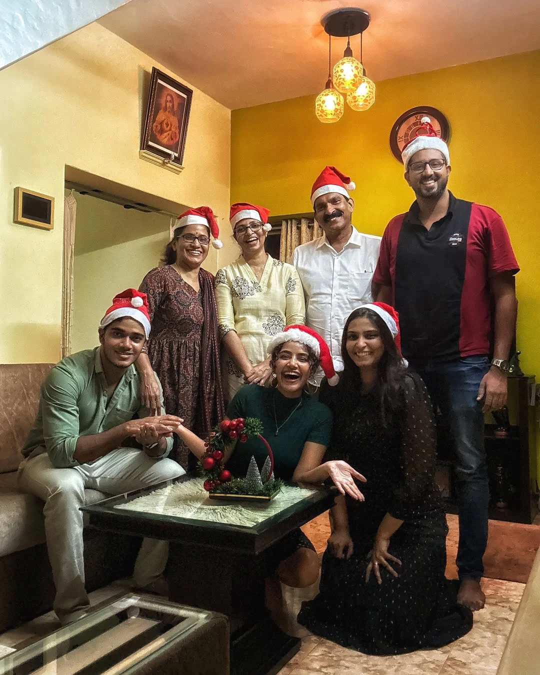 Anupama Parameswaran Christmas Celebrations