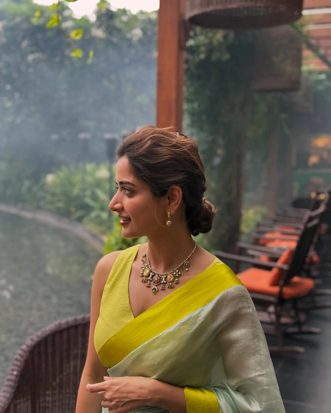 Ashika Ranganath Stunning Looks in Saree