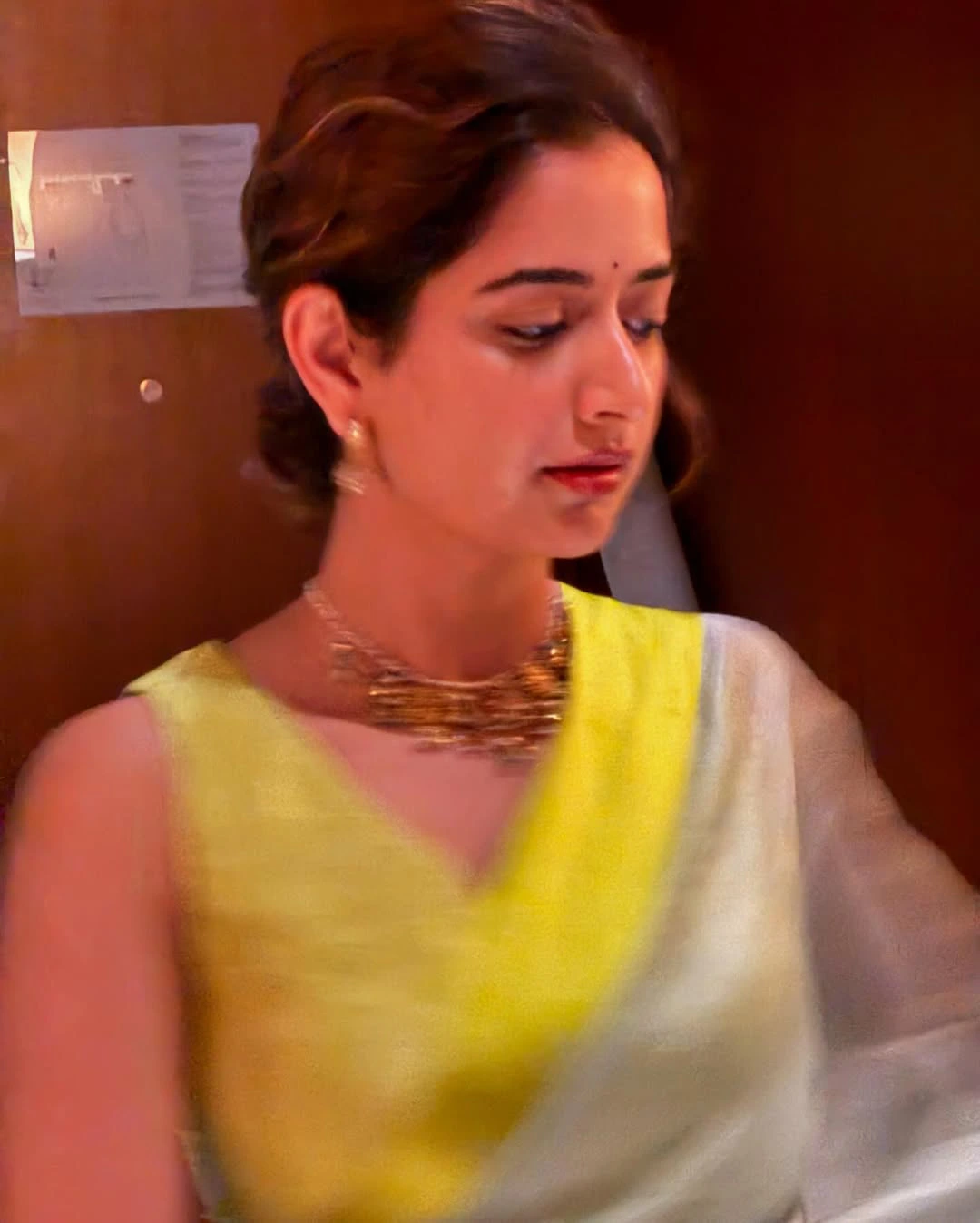Ashika Ranganath Stunning Looks in Saree