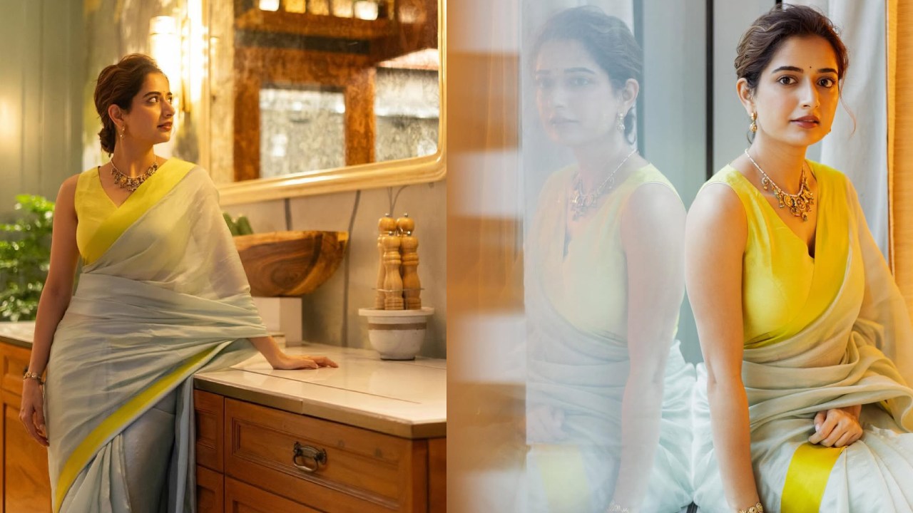 Ashika Ranganath : చీరలో ఆషికా రంగనాథ్ ఎంత అందంగా ఉందో చూశారా?