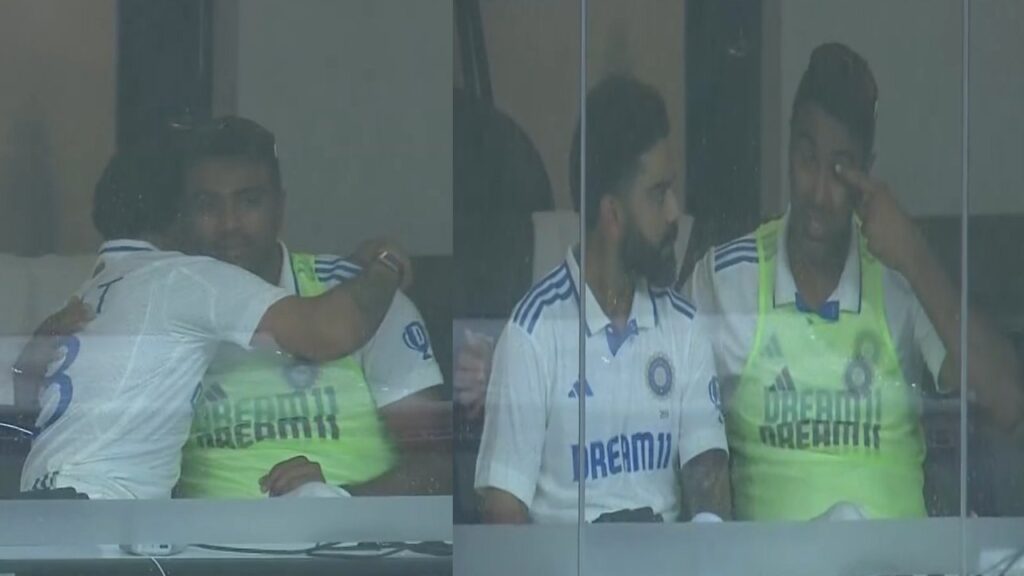 Ashwin shares hug with Kohli during emotional conversation in Gabba dressing room