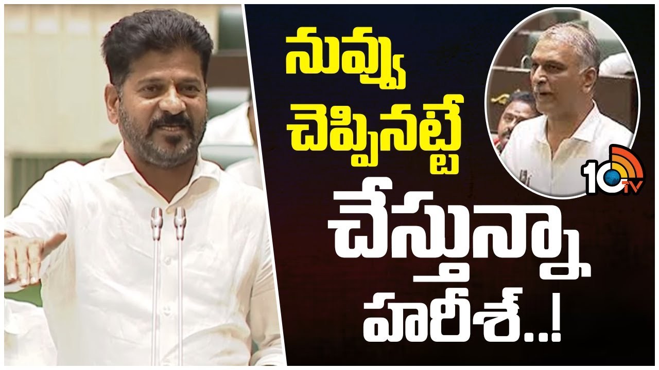 CM Revanth : నువ్వు చెప్పినట్టే చేస్తున్నా హరీశ్..!