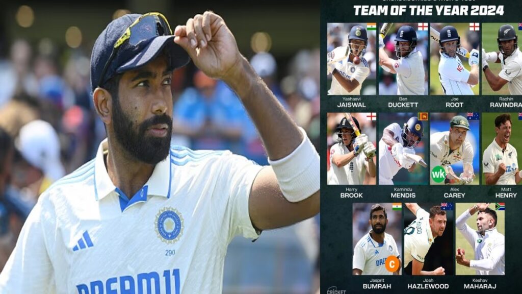 Cricket Australia announces Test Team of the Year 2024 Jasprit Bumrah named captain