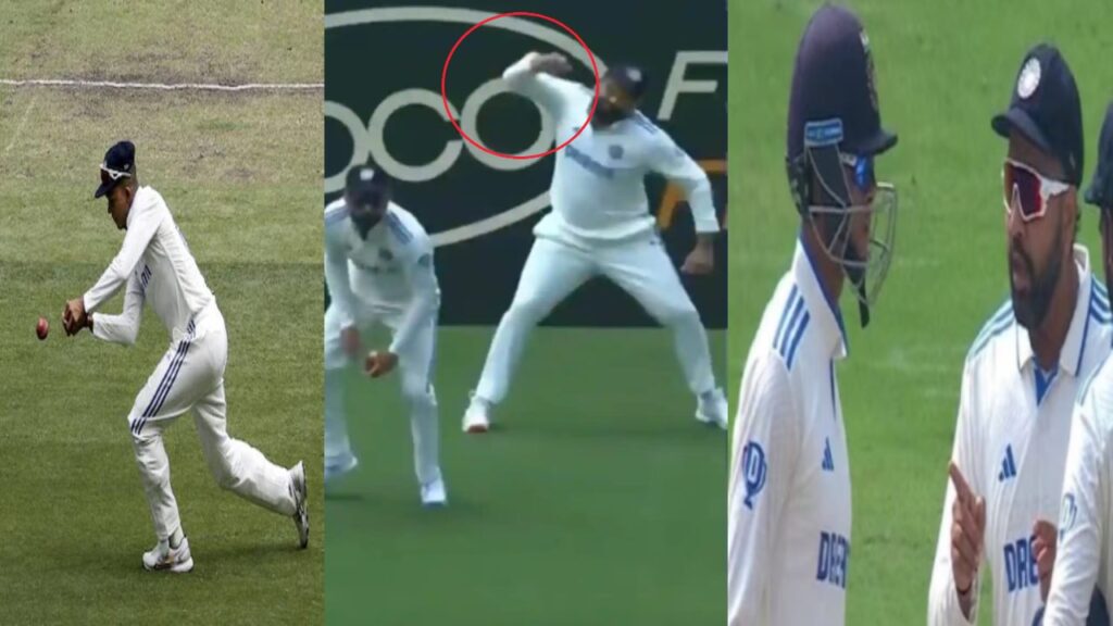 EX Australia cricketers critisie to Rohit after his reaction of Jaiswals drop catches
