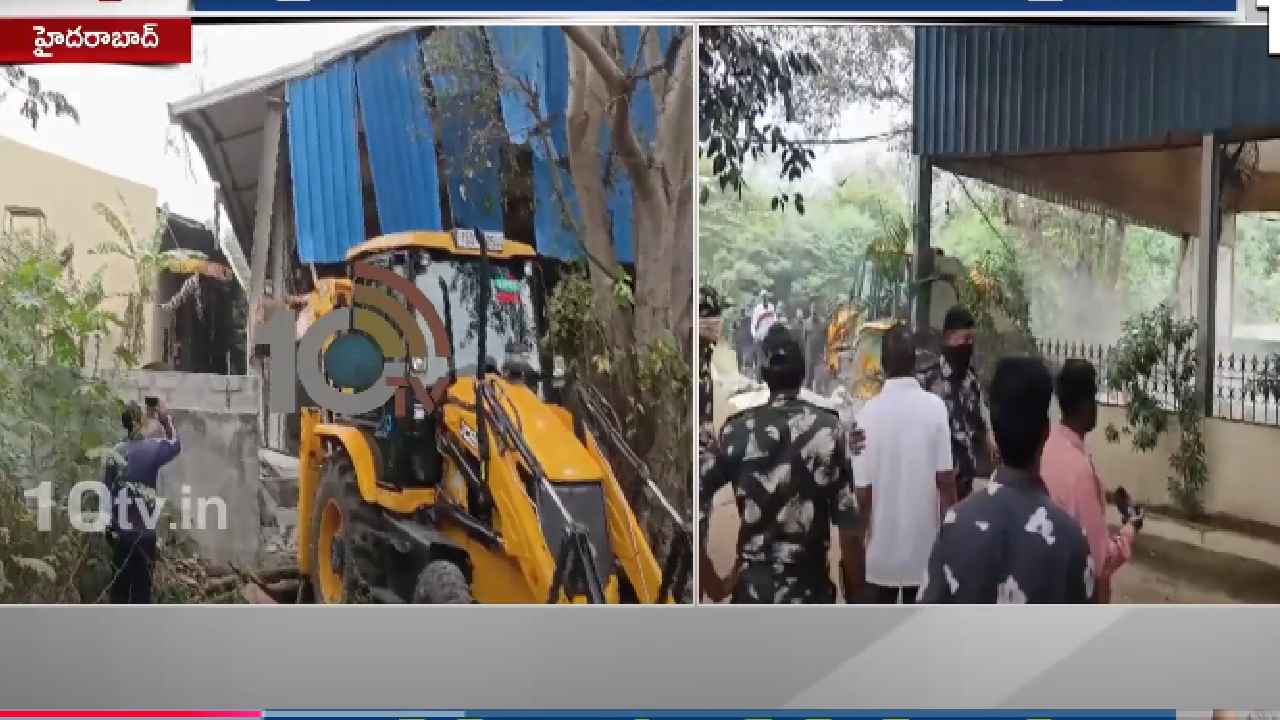 Hydra Demolitions : మళ్లీ దూకుడు పెంచిన హైడ్రా.. మల్కాజ్గిరి సర్కిల్లో ఆక్రమణలు కూల్చివేత.. Hydra Demolitions : మళ్లీ దూకుడు పెంచిన హైడ్రా.. మల్కాజ్గిరి సర్కిల్లో ఆక్రమణలు కూల్చివేత..