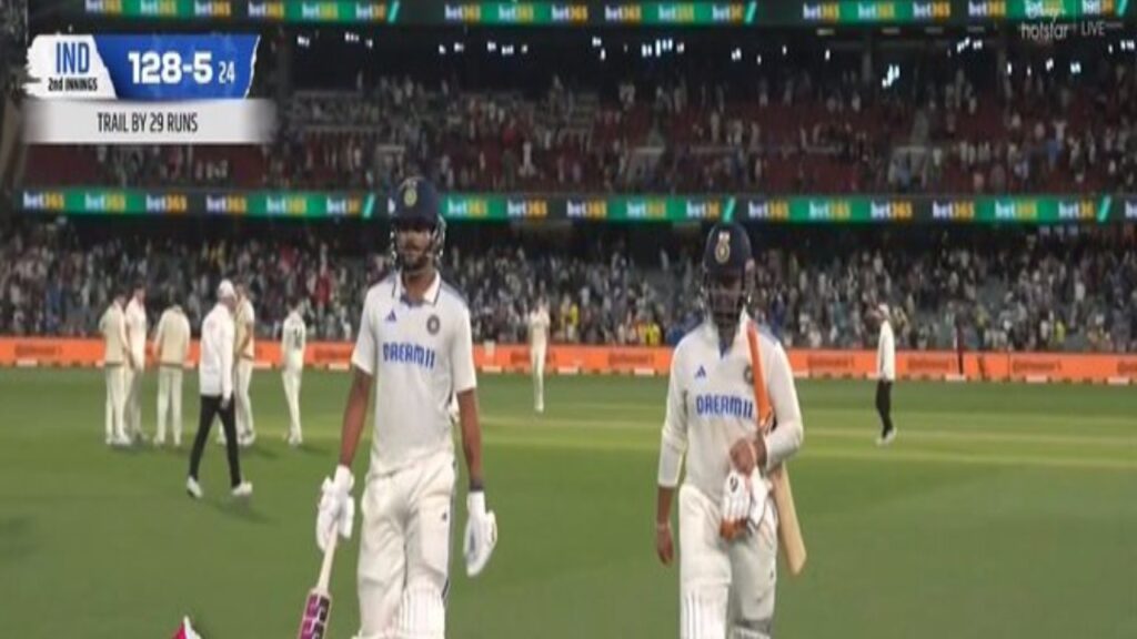 IND vs AUS 2nd Test Day 2 Stumps India trail by 29 runs