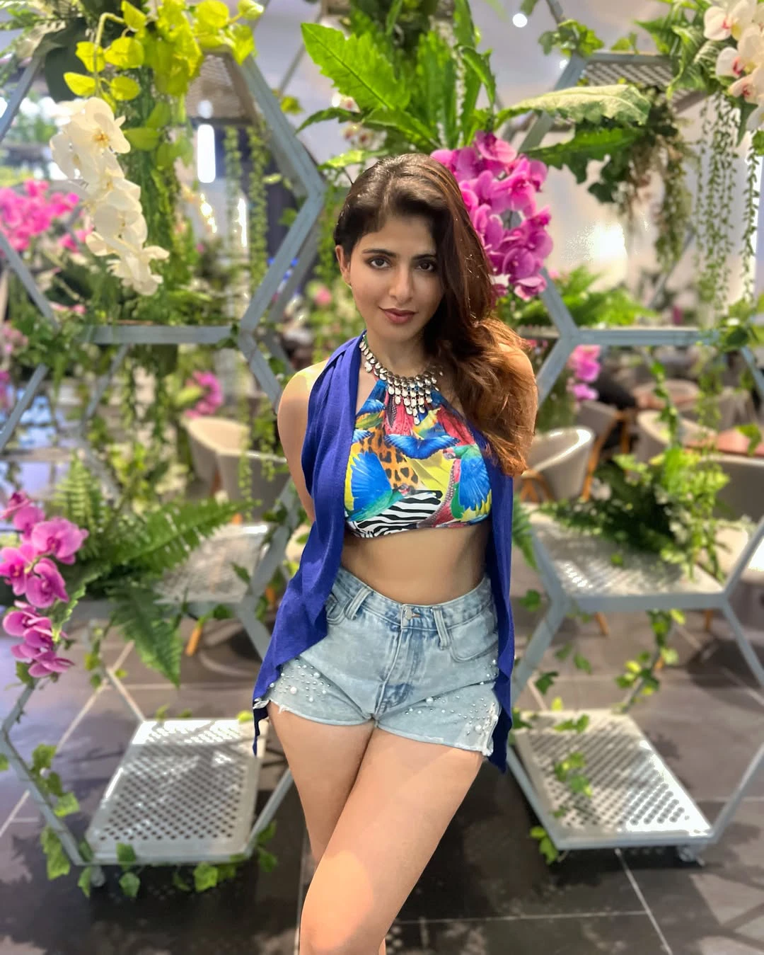 Iswarya Menon Shows her Beauty in Short Dress