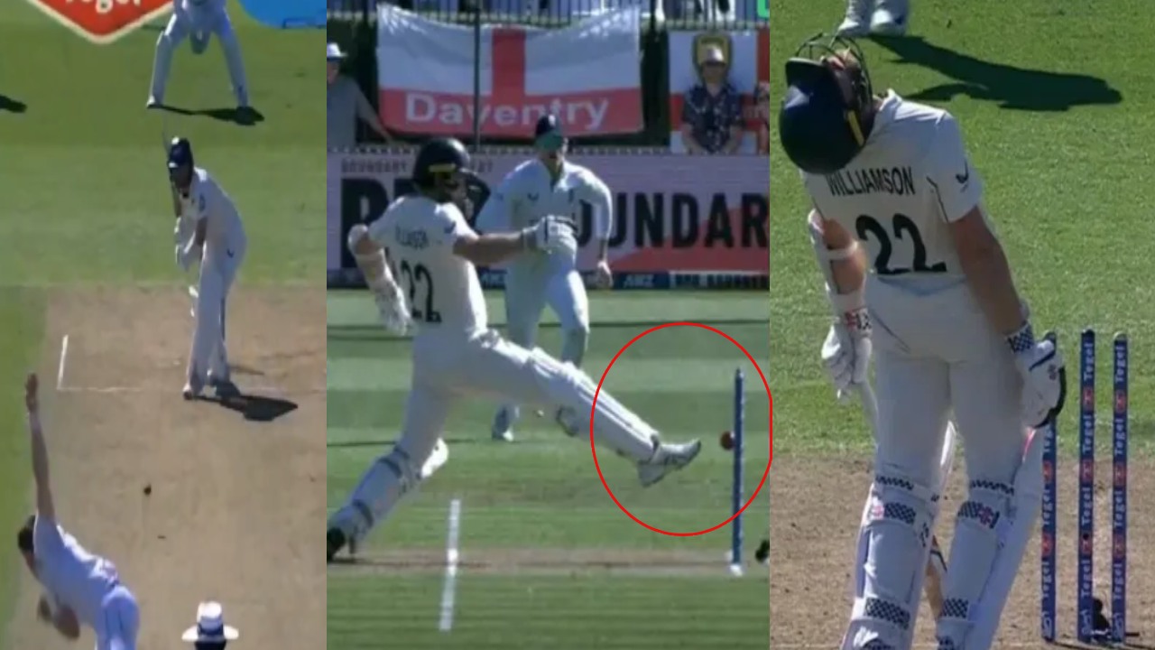 NZ vs ENG : కేన్ మామ నీకే ఎందుకిలా.. విచిత్రరీతిలో ఔటైన కేన్ విలియమ్సన్.. వీడియో వైరల్ NZ vs ENG : కేన్ మామ నీకే ఎందుకిలా.. విచిత్రరీతిలో ఔటైన కేన్ విలియమ్సన్.. వీడియో వైరల్