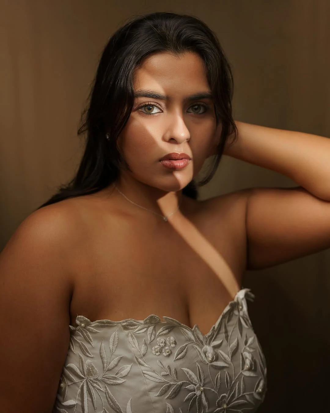 Kavya Kalyanram Looks like Angel in White Gown