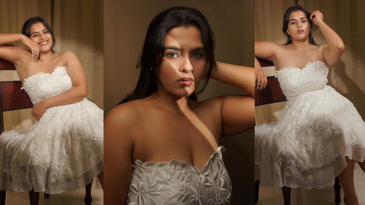 Kavya Kalyanram : బాబోయ్.. బలగం పిల్ల అందాలు.. వైట్ గౌనులో కావ్య కళ్యాణ్ రామ్ ఫొటోలు చూశారా?