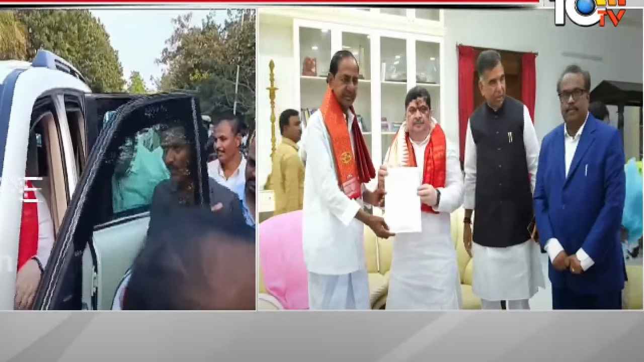 KCR : తెలంగాణ తల్లి విగ్రహావిష్కరణకు రండి- కేసీఆర్ కు మంత్రి పొన్నం ఆహ్వానం KCR : తెలంగాణ తల్లి విగ్రహావిష్కరణకు రండి- కేసీఆర్ కు మంత్రి పొన్నం ఆహ్వానం