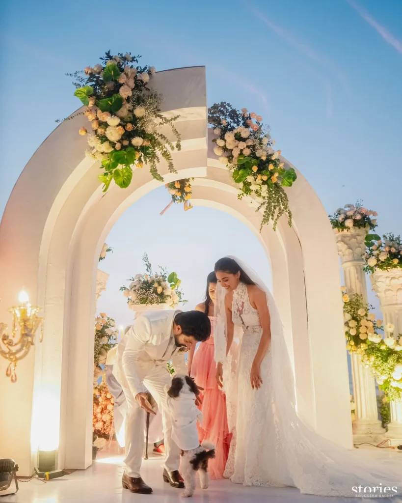 Keerthy Suresh Shared her Christian Wedding Style Photos with her Husband Antony  