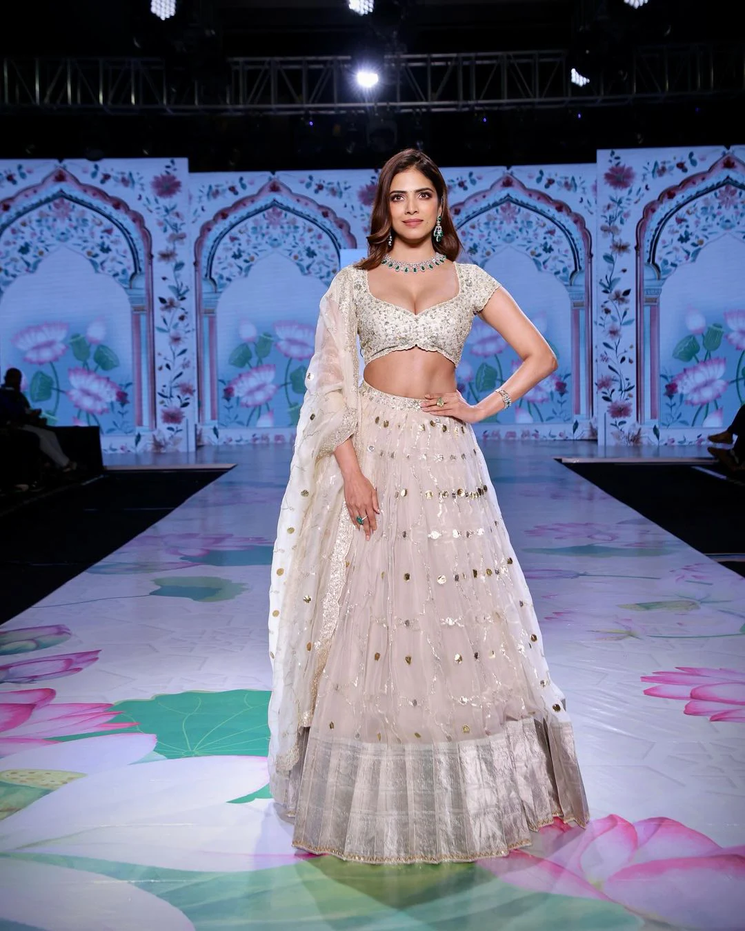 Malavika Mohanan Shows Her Beauty in Fashion Show