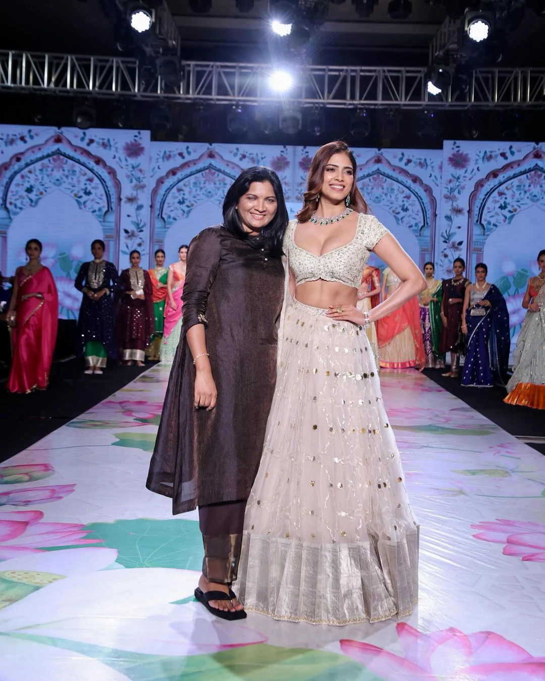 Malavika Mohanan Shows Her Beauty in Fashion Show