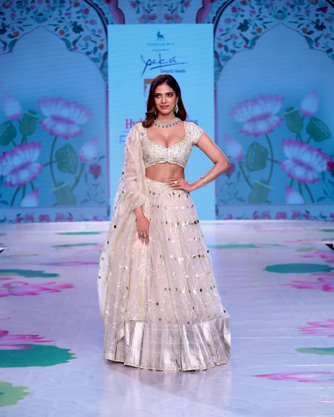 Malavika Mohanan Shows Her Beauty in Fashion Show