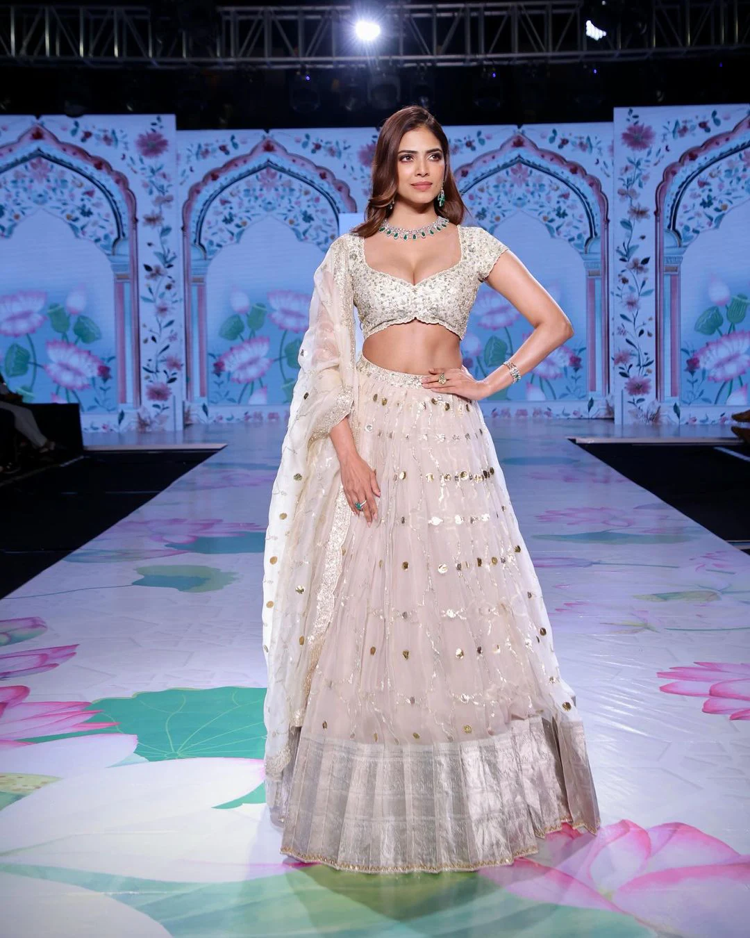 Malavika Mohanan Shows Her Beauty in Fashion Show