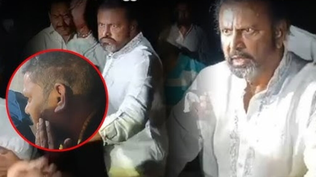 Mohan Babu attack on reporter bones broken in three places