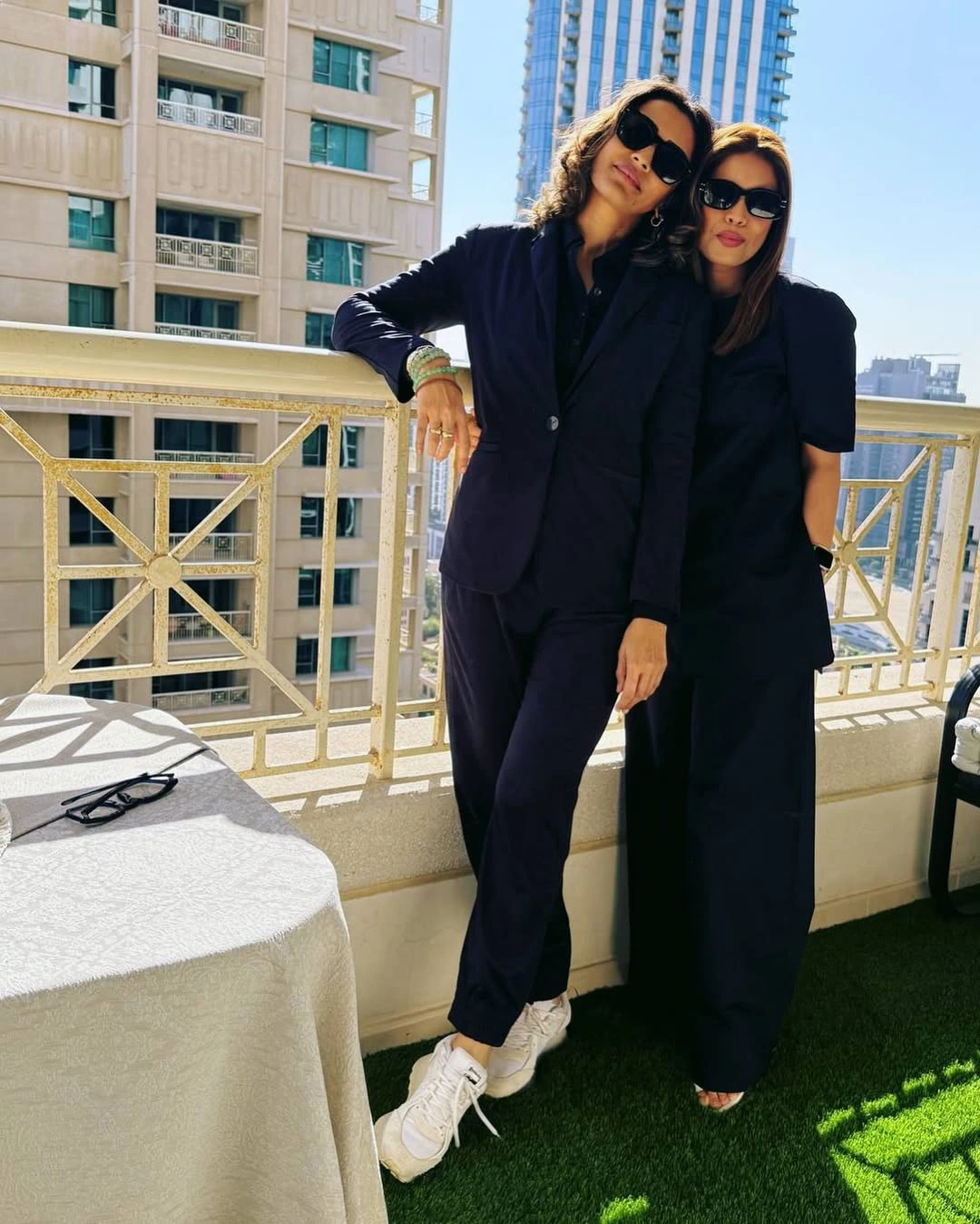 Namrata Shirodkar and Sitara Enjoying Vacation in Dubai
