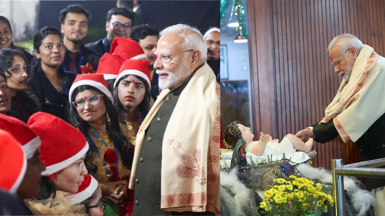 Narendra Modi : నరేంద్రమోదీ క్రిస్మస్ సెలబ్రేషన్స్ ఫొటోలు చూశారా?