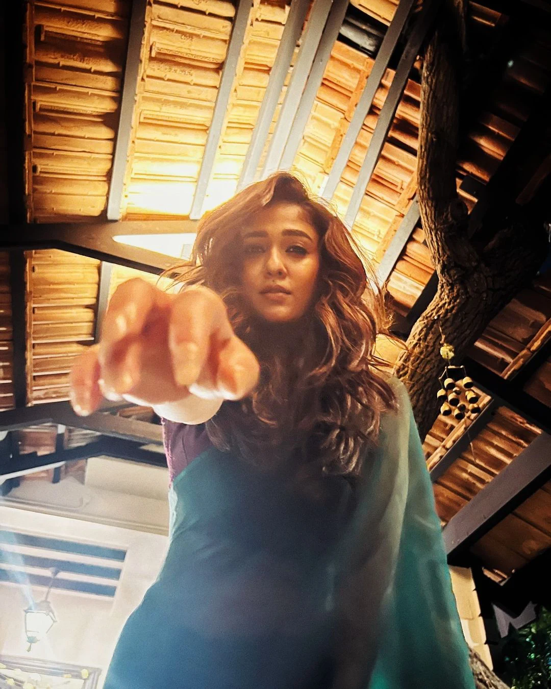 Nayanthara Shines in Saree