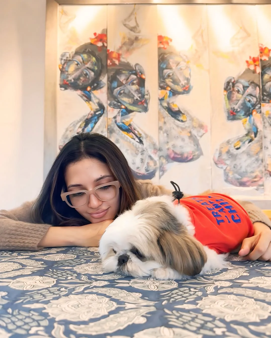 Neha Shetty Cute Photos with Pet Dog
