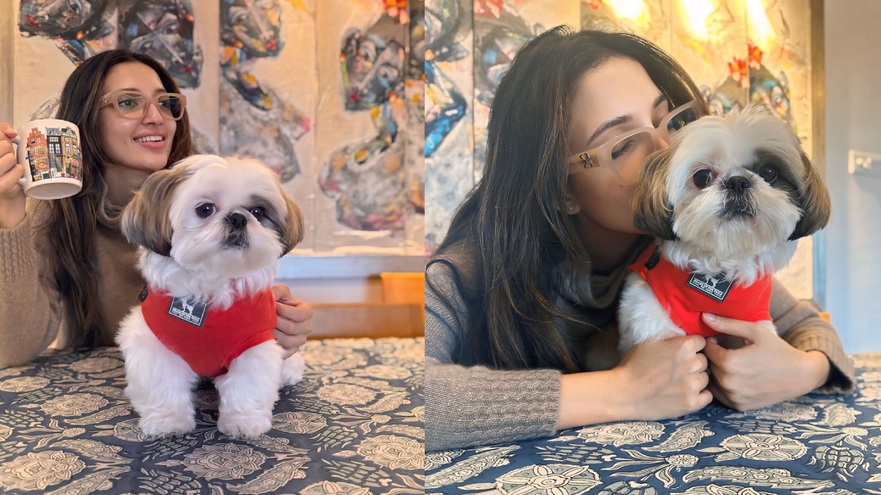 Neha Shetty : పెంపుడు కుక్కతో క్యూట్ ఫోటోలు షేర్ చేసిన నేహాశెట్టి..