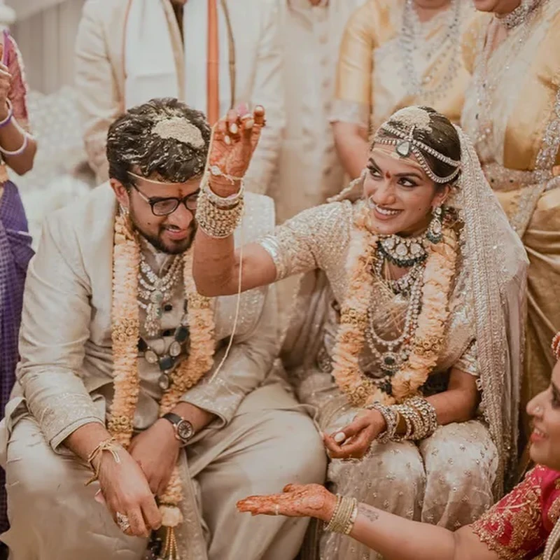 Badminton Player PV Sindhu Venkat Datta Wedding Photos