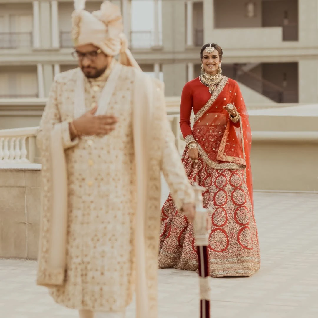Badminton Player PV Sindhu Venkat Datta Wedding Photos