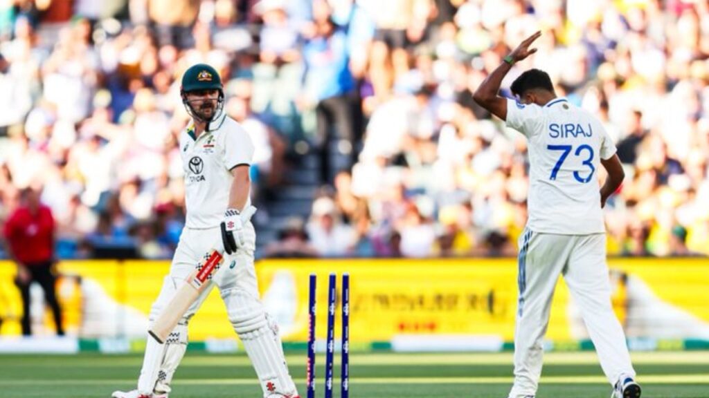 Pink Ball test Australia all out 337 in first innings