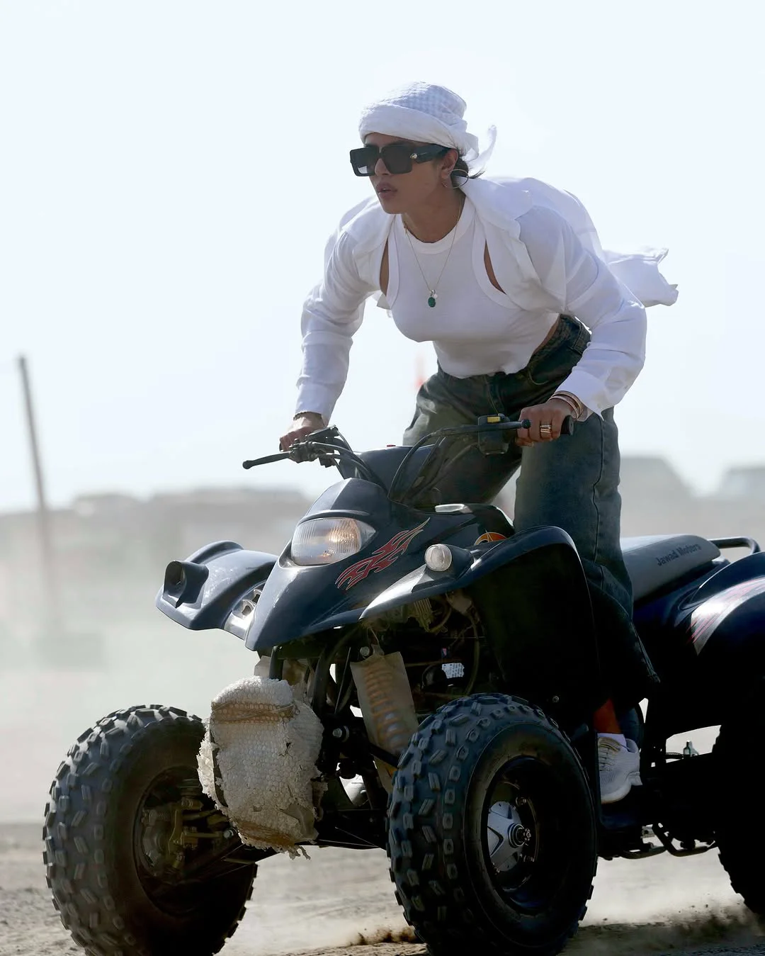 Priyanka Chopra Enjoying Vacation in Saudi Arabia with her Husband Nick Jonas