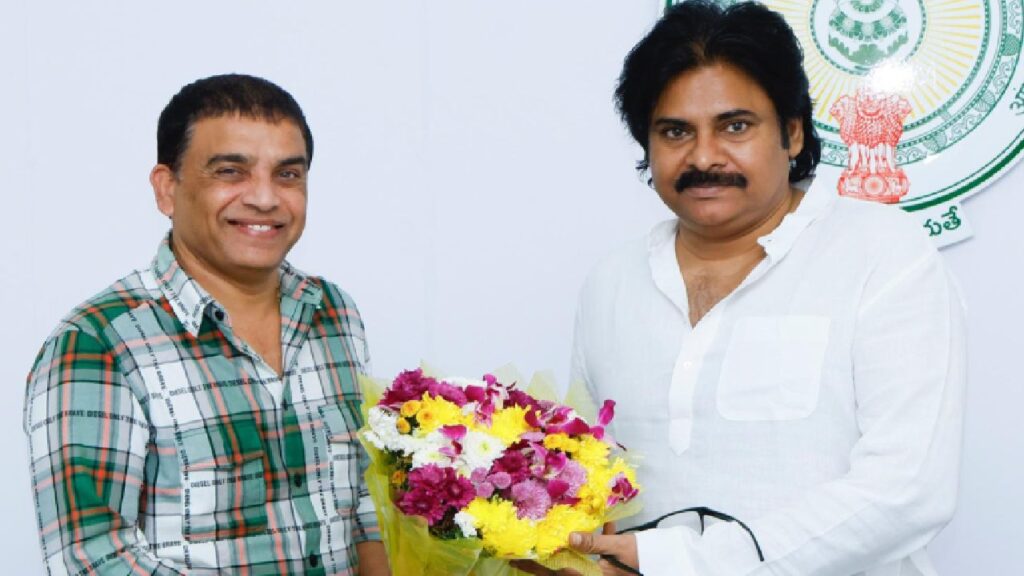 Producer Dil Raju met AP Deputy CM Pawan Kalyan today