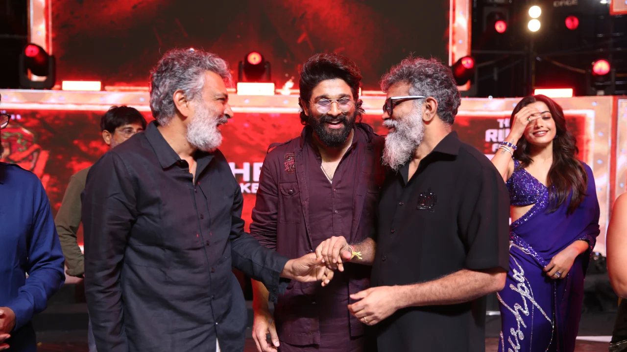 Pushpa 2 Pre Release Event Photos