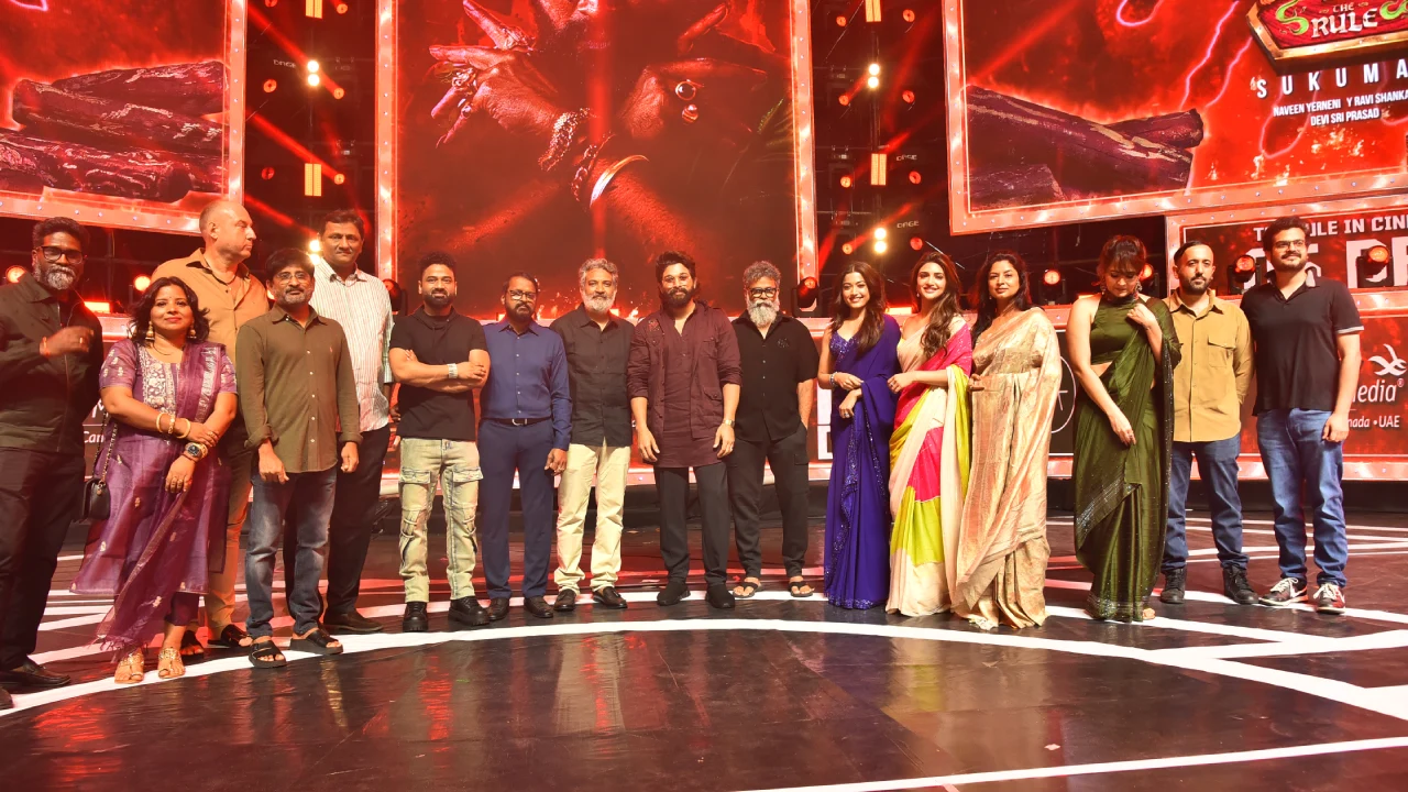 Pushpa 2 Pre Release Event Photos