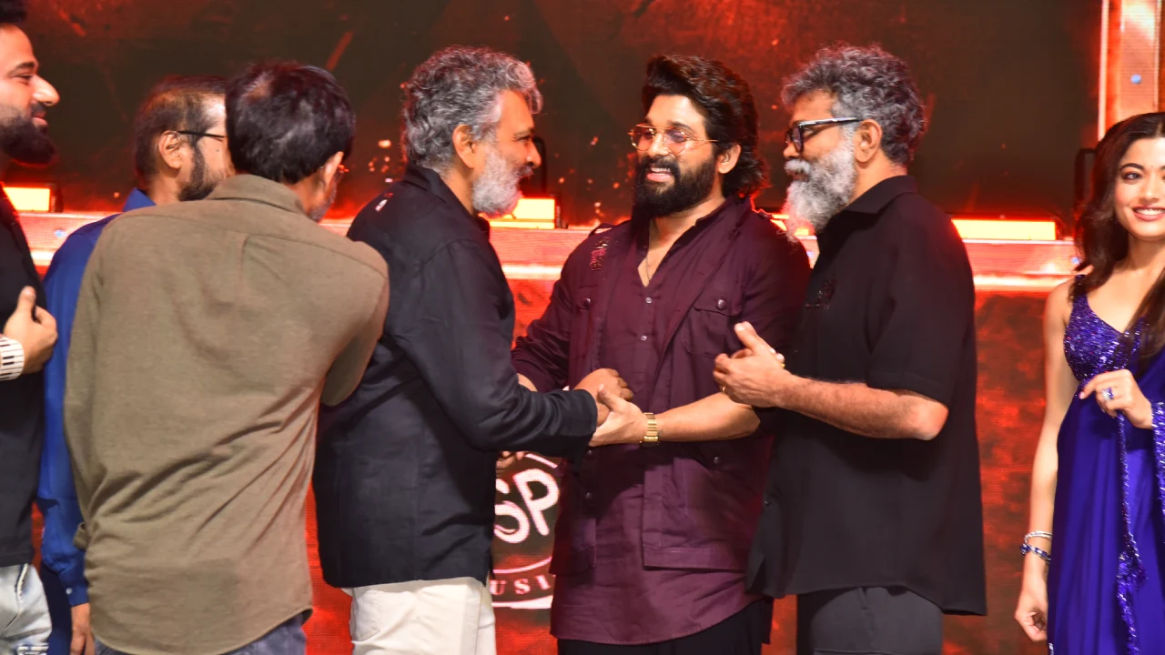 Pushpa 2 Pre Release Event Photos