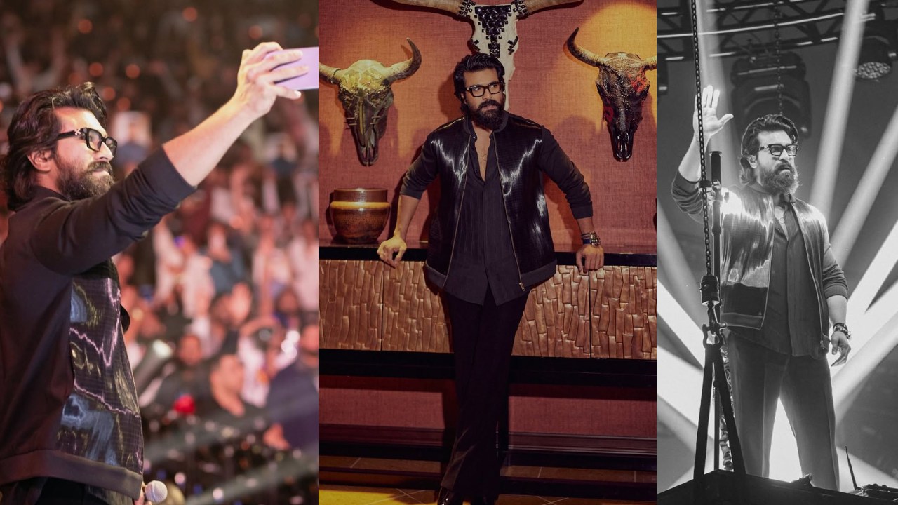 Game Changer : అమెరికా ‘గేమ్ ఛేంజర్’ ప్రీ రిలీజ్ ఈవెంట్ ఫొటోలు.. రామ్ చరణ్ లుక్స్ అదిరిపోయాయిగా..