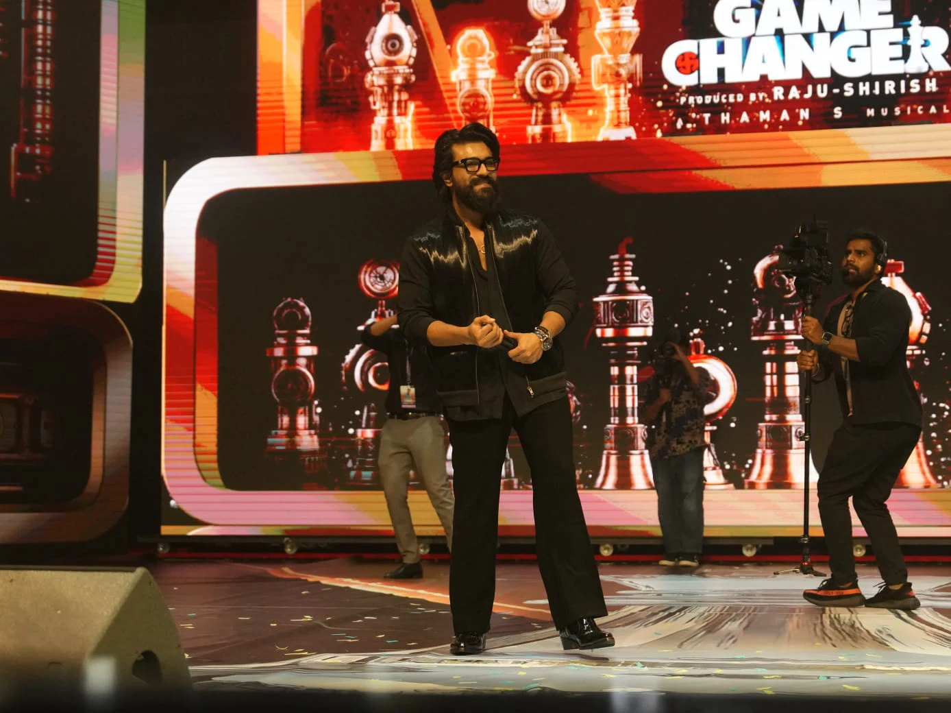 Ram Charan Game Changer Movie Pre Release Event Photos