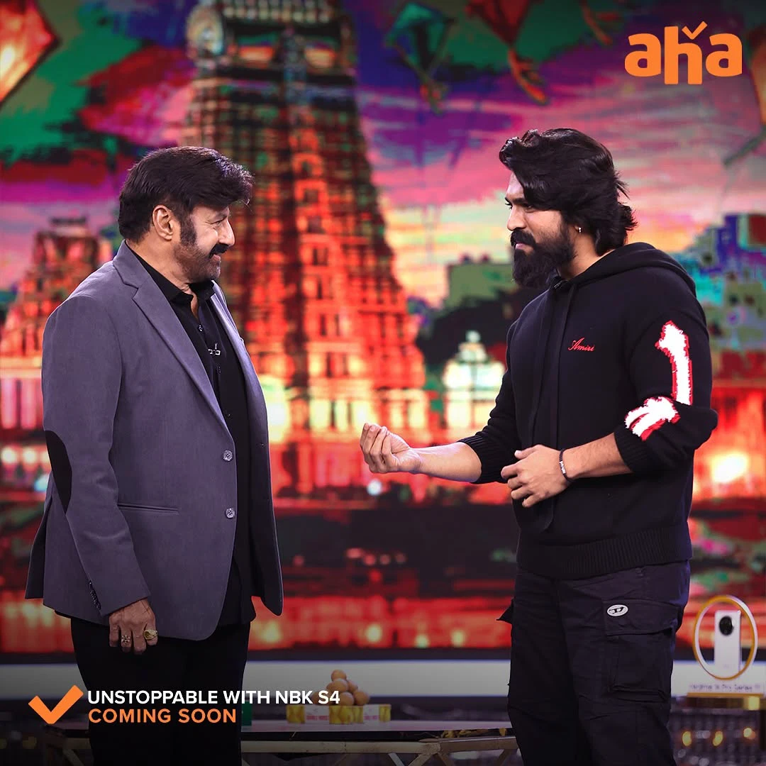 Balakrishna Unstoppable Shoot with Ram Charan and Sharwanand