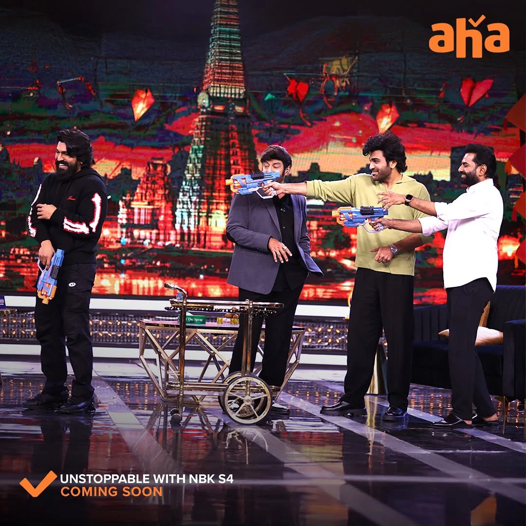 Balakrishna Unstoppable Shoot with Ram Charan and Sharwanand