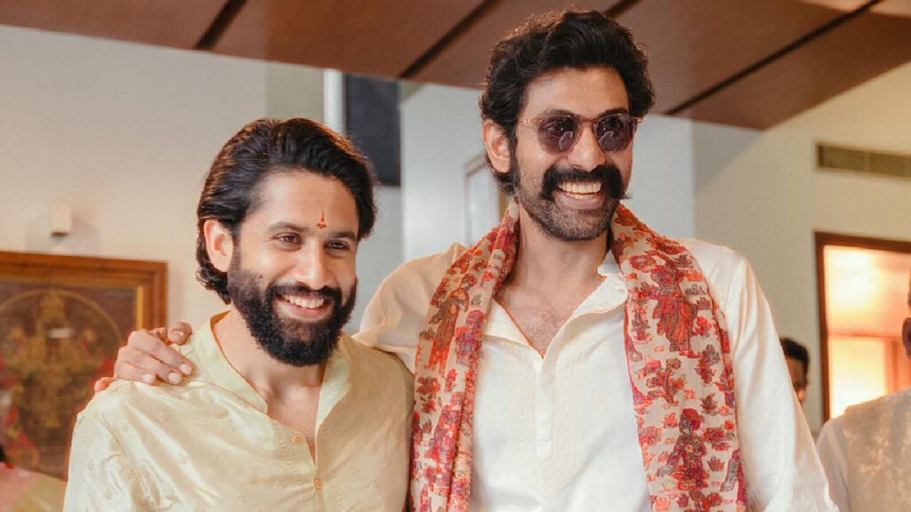 Rana shared a special photo At Naga Chaitanya wedding