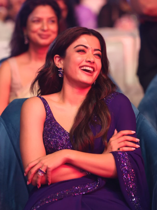 Rashmika Mandanna Cute Photos in Saree