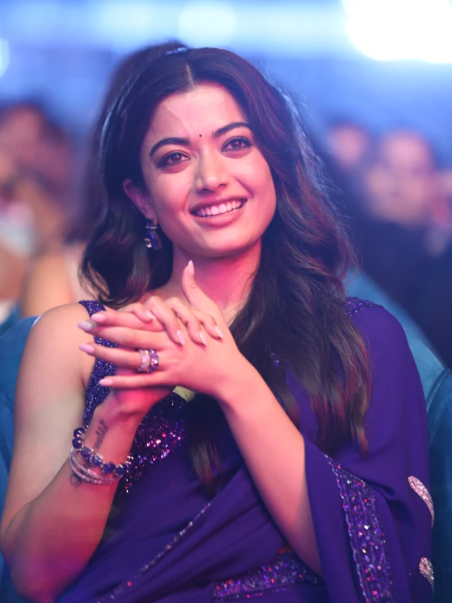 Rashmika Mandanna Cute Photos in Saree