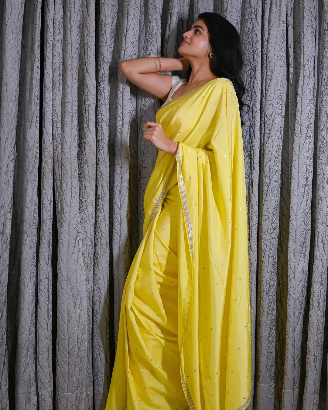 Sangeerthana Stunning Looks in Saree