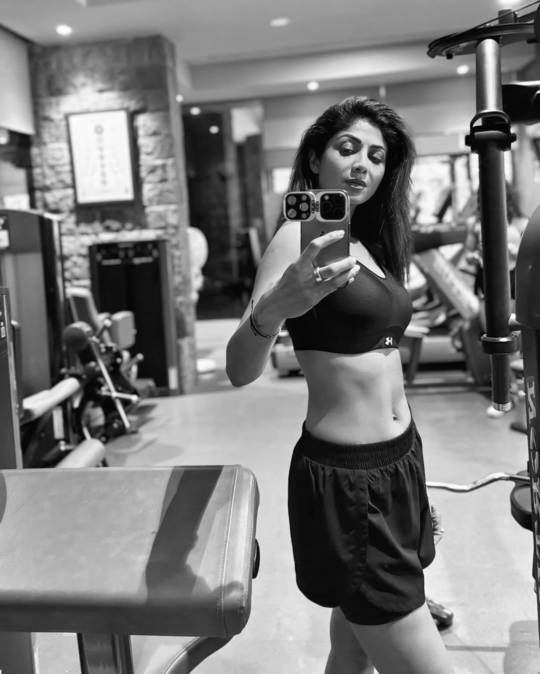 Shilpa Shetty shows her Fitness with her Beauty
