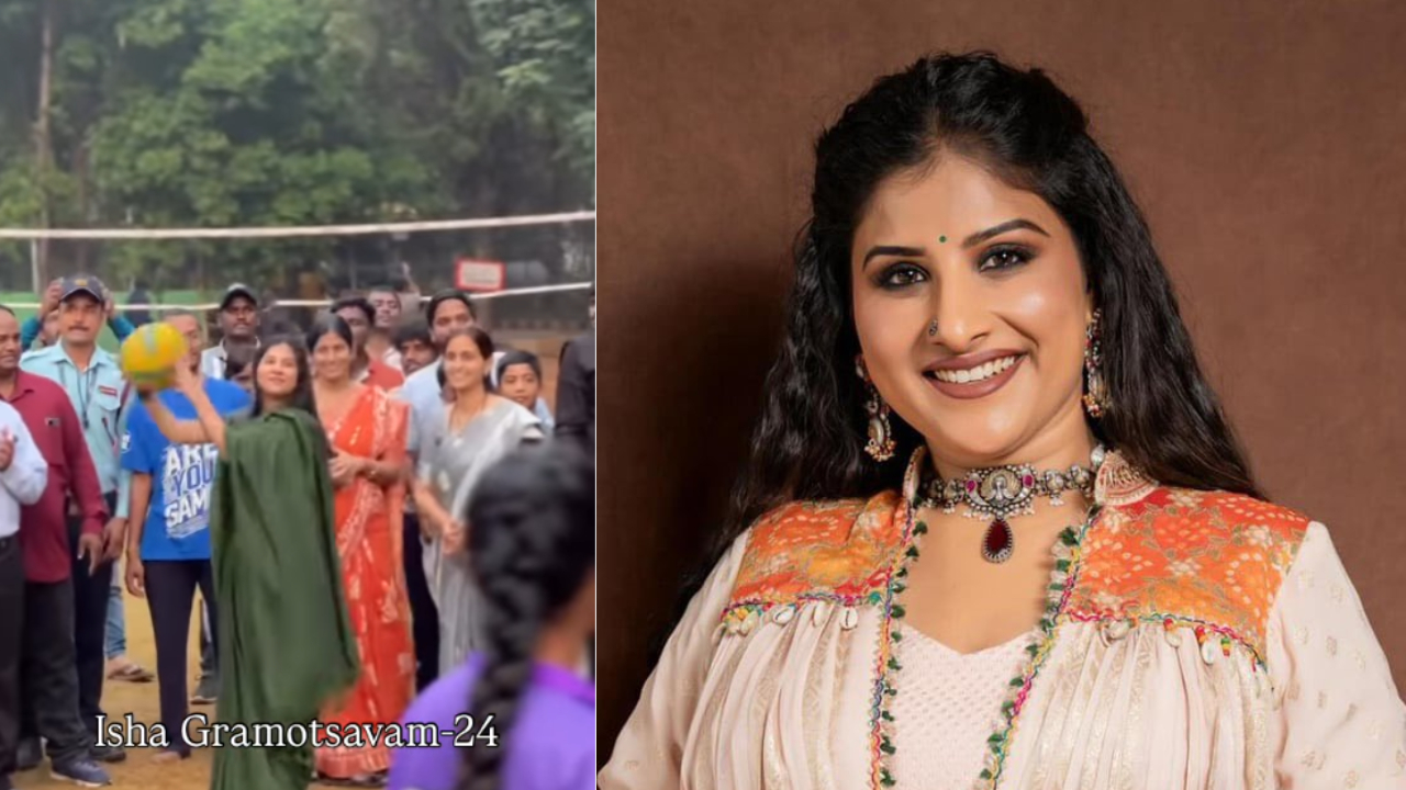 Singer Mangli : ‘చీరకట్టులో త్రోబాల్ అదరగొట్టిన మంగ్లీ’.. వీడియో వైరల్.. Singer Mangli : ‘చీరకట్టులో త్రోబాల్ అదరగొట్టిన మంగ్లీ’.. వీడియో వైరల్..