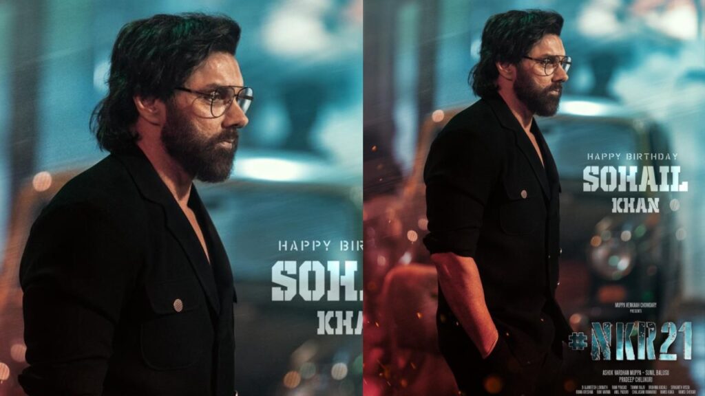 Sohail Khan stylish look out from NKR 21