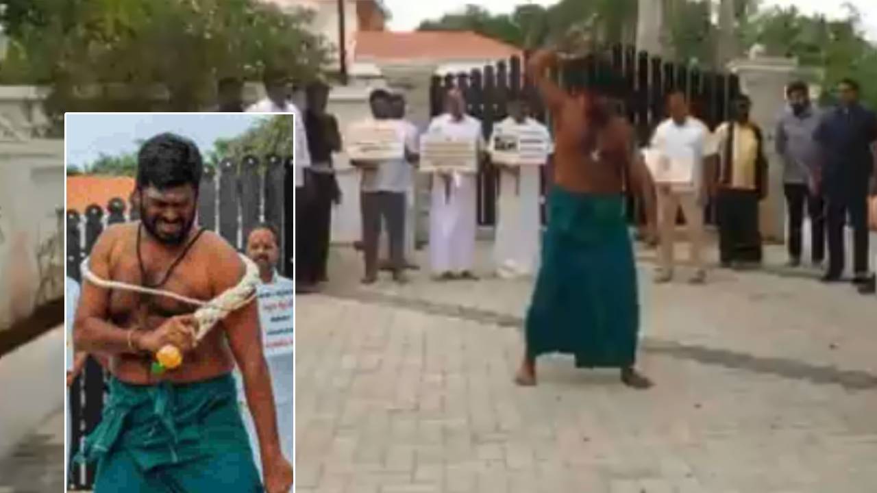 Annamalai: చొక్కావిప్పి కొరడాతో కొట్టుకున్న తమిళనాడు బీజేపీ అధ్యక్షుడు అన్నామలై.. వీడియో వైరల్ Annamalai: చొక్కావిప్పి కొరడాతో కొట్టుకున్న తమిళనాడు బీజేపీ అధ్యక్షుడు అన్నామలై.. వీడియో వైరల్